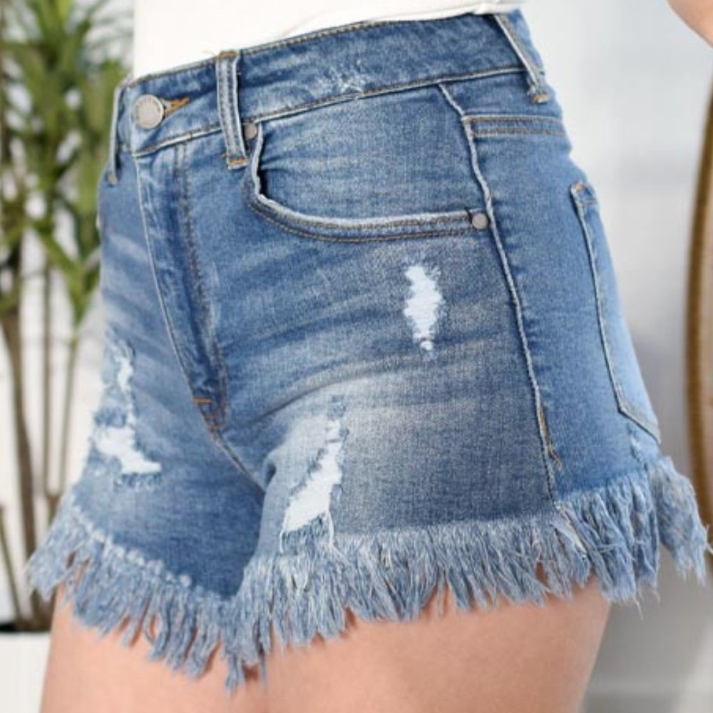 Vintage Raw Hem Shorts